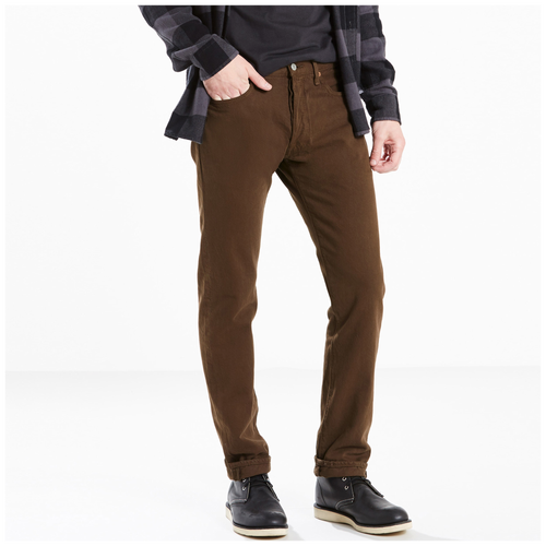 brown levis 501