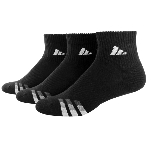 adidas 3-Stripe 3 Pack Quarter Socks - Men's - Training - Accessories ...