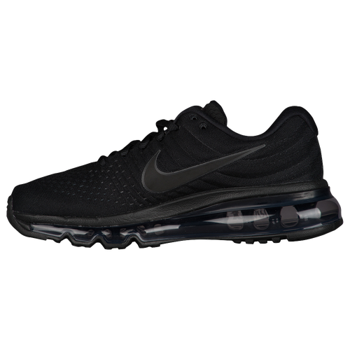 Nike Air Max 2017 - Boys' Grade School - Running - Shoes - Black/Black ...