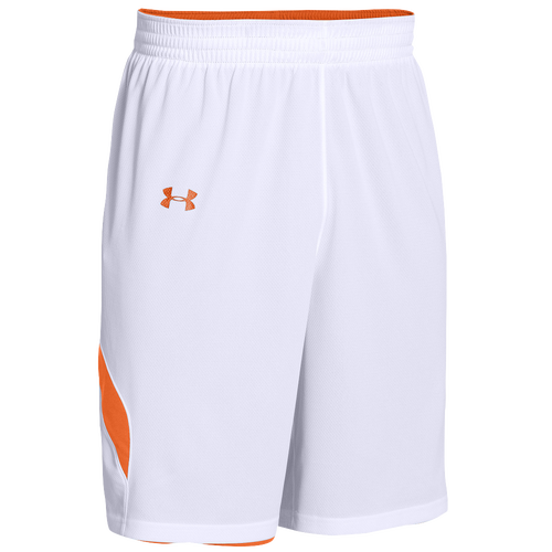 orange under armour shorts women's