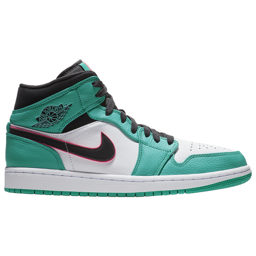 Jordan AJ 1 Mid SE - Men's - Basketball - Shoes - Turbo Green/Black ...