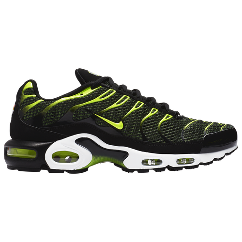 Nike Air Max Plus - Men's - Casual - Shoes - Black/Volt/Dark Grey/White