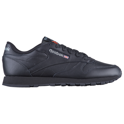 Reebok Classic Leather - Women's - Casual - Shoes - Black/Black