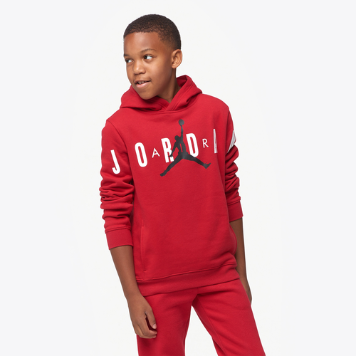 Jordan Jumpman Air Fleece Pullover - Boys' Grade School - Basketball ...