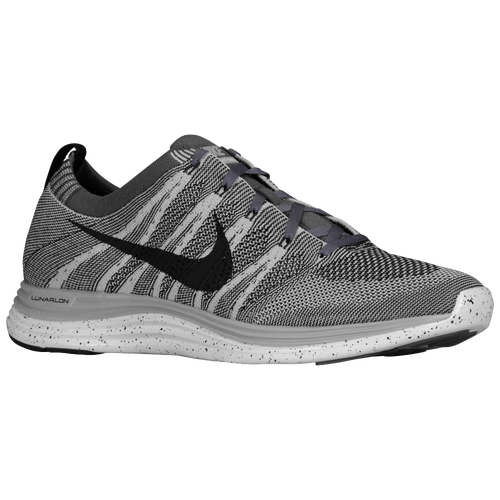 Nike Flyknit Lunar 1 + - Men's - Running - Shoes - Wolf Grey/Black ...