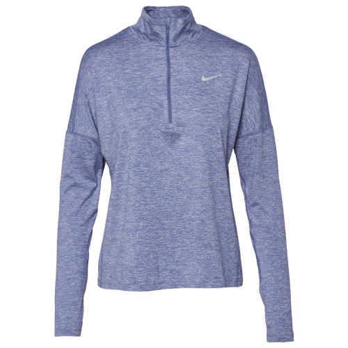 Nike Dri-FIT Element 1/2 Zip - Women's - Running - Clothing - Purple ...