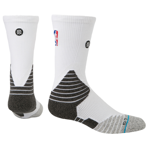 Stance NBA On Court Solid Crew Socks   Basketball   Accessories   NBA League Gear   Black