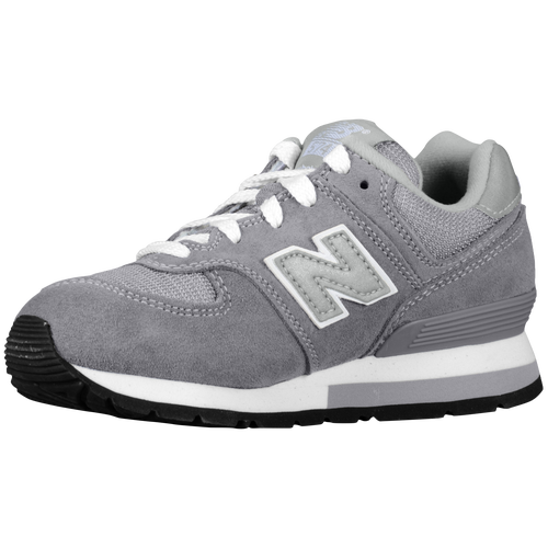 New Balance 574   Boys Preschool   Running   Shoes   Grey/Silver/Suede