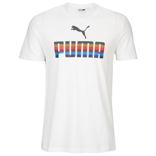 PUMA Graphic T-Shirt - Men's - Casual - Clothing - Puma White