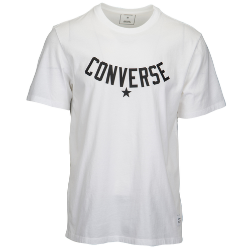 Converse Essentials Graphic S/S T-Shirt - Men's - Casual - Clothing - White