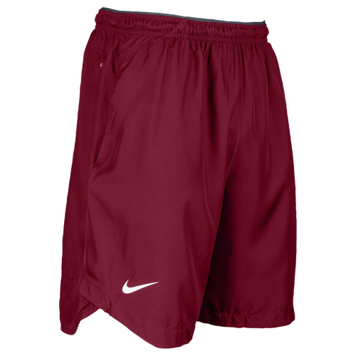 Nike Team Sideline 3 Pocket Knit Shorts - Men's - Clothing - Crimson/White