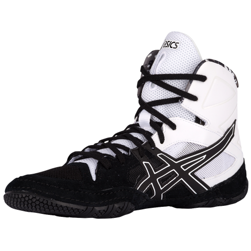 ASICS® Cael V7.0 - Men's - Wrestling - Shoes - Black/Onyx/White