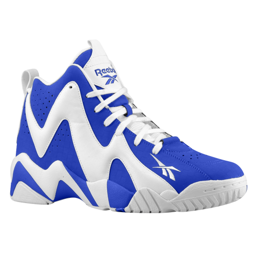 Reebok Kamikaze II Mid - Men's - Basketball - Shoes - Team Dark Royal/White