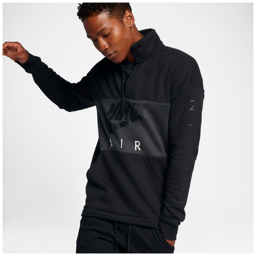 nike men's half zip top