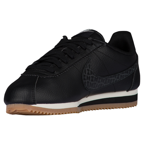 nike classic cortez womens black