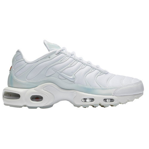 Nike Air Max Plus - Women's - Casual - Shoes - White/White/Pure Platinum