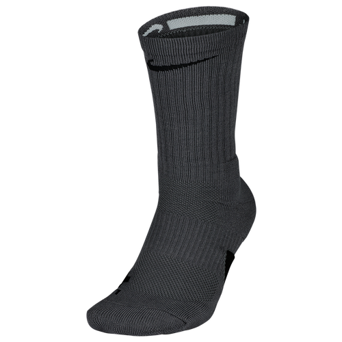 Nike Elite Crew Socks - Basketball - Accessories - Dark Grey/Black
