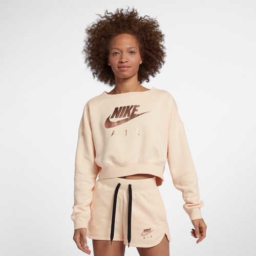 nike rose gold metallic pants