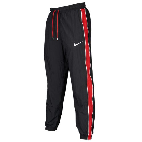 nike throwback men's woven tracksuit basketball pants
