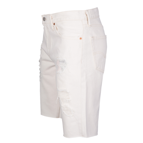 white levi cut off shorts