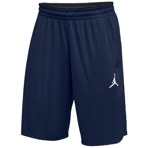 Jordan Team Dry Shorts - Men's - Basketball - Clothing - Navy/White