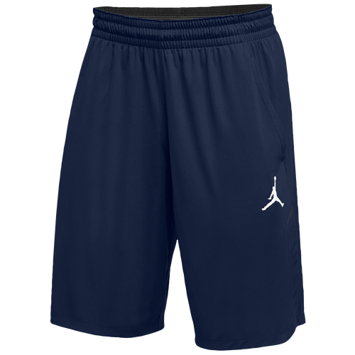 Jordan Team Dry Shorts Men's Basketball Clothing Navy/White