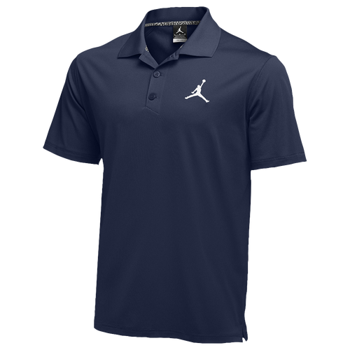 Jordan Team Polo - Men's - For All Sports - Clothing - Navy/White