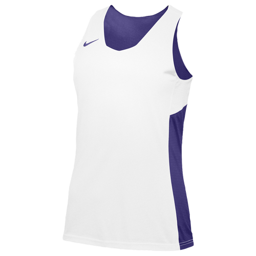 Nike Team Reversible Tank - Women's - Basketball - Clothing - Purple/White