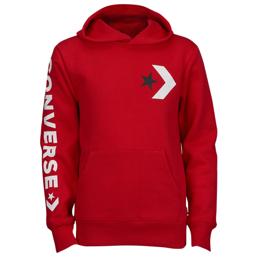 Converse Star Chevron Hoodie Boys' Grade School Casual Clothing