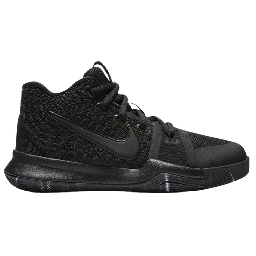 kyrie all black shoes