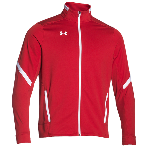 Under Armour Team Qualifier WarmUp Jacket Men's For All Sports Clothing Team Red/White
