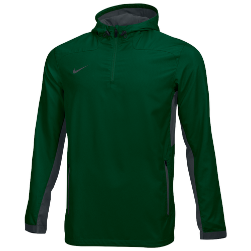 Nike Team Woven 1/4 Zip Jacket   Mens   For All Sports   Clothing   Team Dark Green/Team Anthracite/Team Anthracite