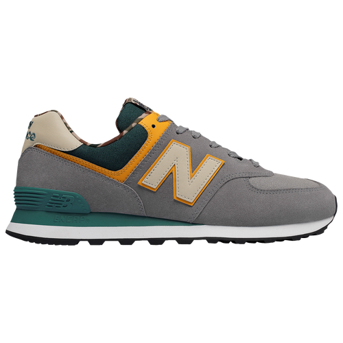 New Balance 574 - Men's - Casual - Shoes - Grey/Jade