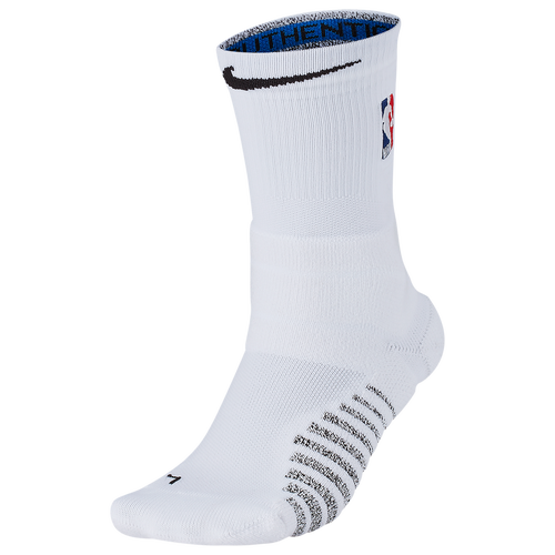 Nike NBA Grip Power Crew Socks - Accessories - NBA League Gear - White ...