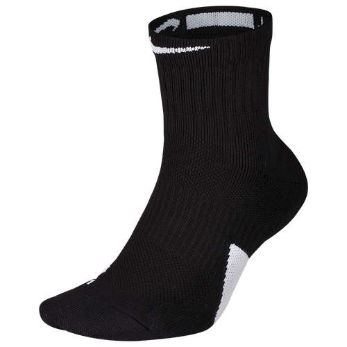 Nike Elite Mid Socks - Basketball - Accessories - Black/White