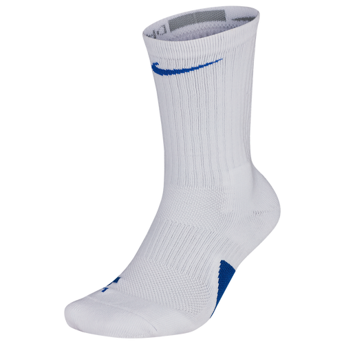 Nike Elite Crew Socks - Basketball - Accessories - White/Royal