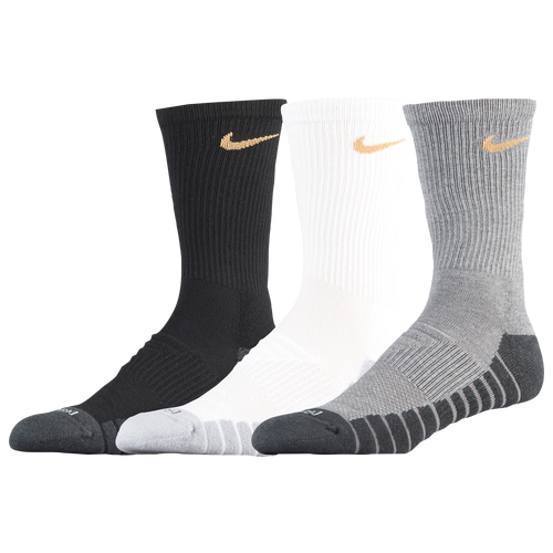 Nike 3 Pack Dri-Fit Max Crew GFX Socks - Men's - Training - Accessories ...