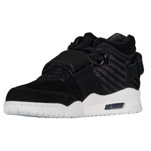 nike air trainer cruz black suede
