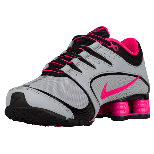 Nike Shox Vaeda   Womens   Running   Shoes   Wolf Grey/Vivid Pink/Black