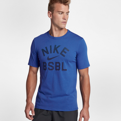 Nike Baseball Swoosh Logo T-Shirt - Men's - Baseball - Clothing - Game ...