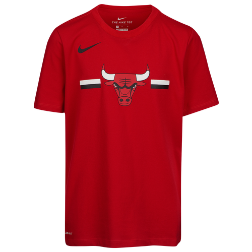 Nike NBA Stripe Logo T-Shirt - Boys' Grade School - Clothing - Chicago ...