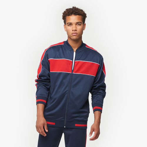 CSG Throwback Jacket - Men's - Casual - Clothing - Navy/Red