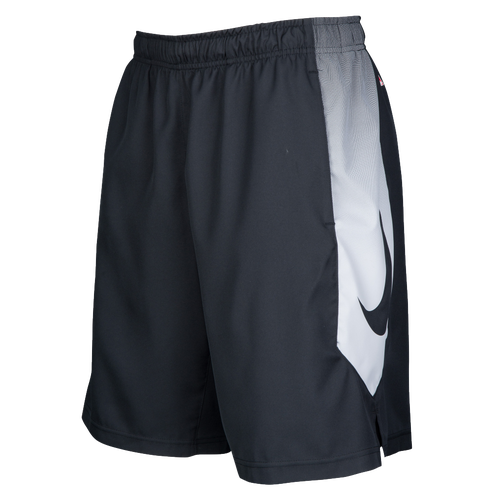Nike Dry Baseball Shorts - Men's - Baseball - Clothing - Black/Wolf Grey