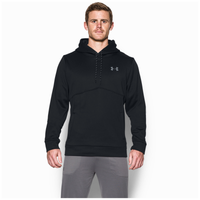 Under Armour Storm Armour Fleece Icon Hoodie - Men's - All Black / Black