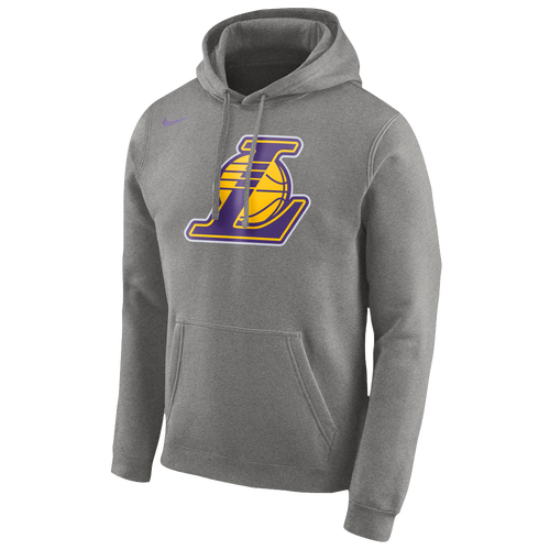 Nike NBA Club Logo Hoodie - Men's - Clothing - Los Angeles Lakers ...