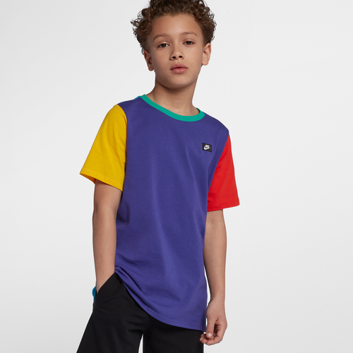 nike color block shirt