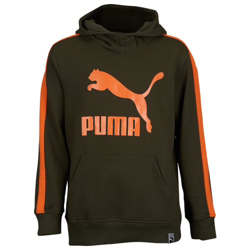 puma core large logo hoodie