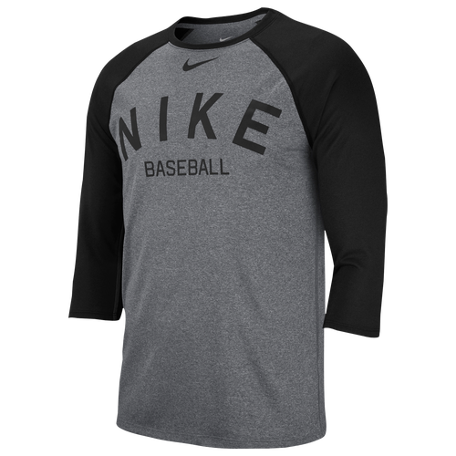 Nike Baseball Logo Raglan 3/4 Tee Men's Baseball Clothing