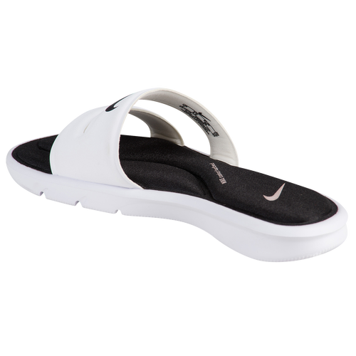 Nike Ultra Comfort Slide - Women's - Casual - Shoes - White/Black