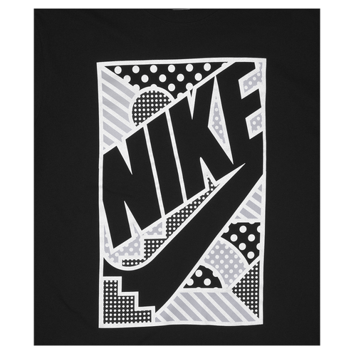 Nike Graphic T-Shirt - Men's - Casual - Clothing - Black/White/Grey